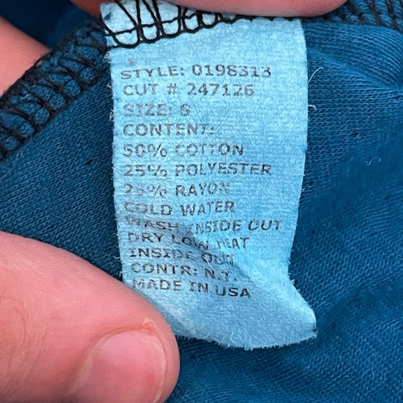 Cut Loose Green Y2k Boho Wrap Around Inset Jacket Deep Sea Cardigan Size Small - Picture 6 of 10